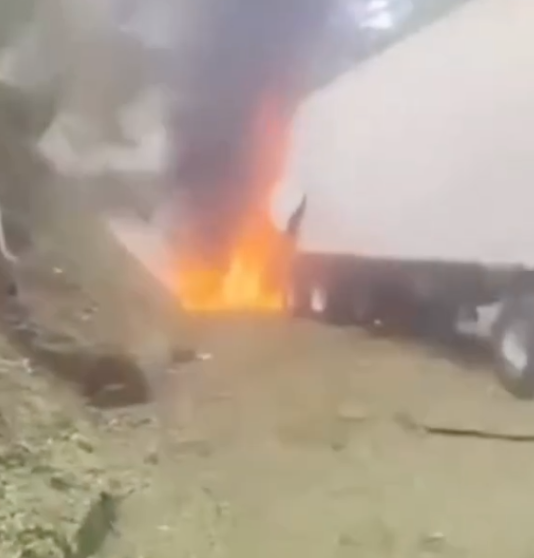 Atentado en la vía Panamericana dejó un muerto y dos heridos